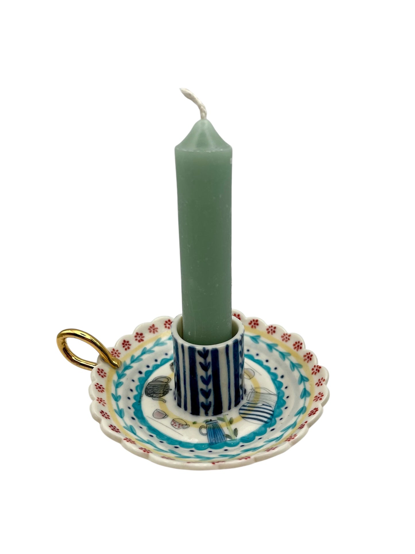 Candle holders with handle