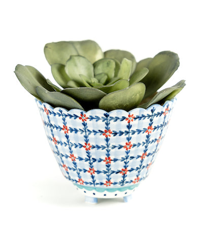 Small Porcelain plant pots