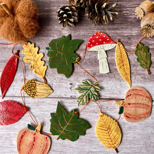 Autumn garland