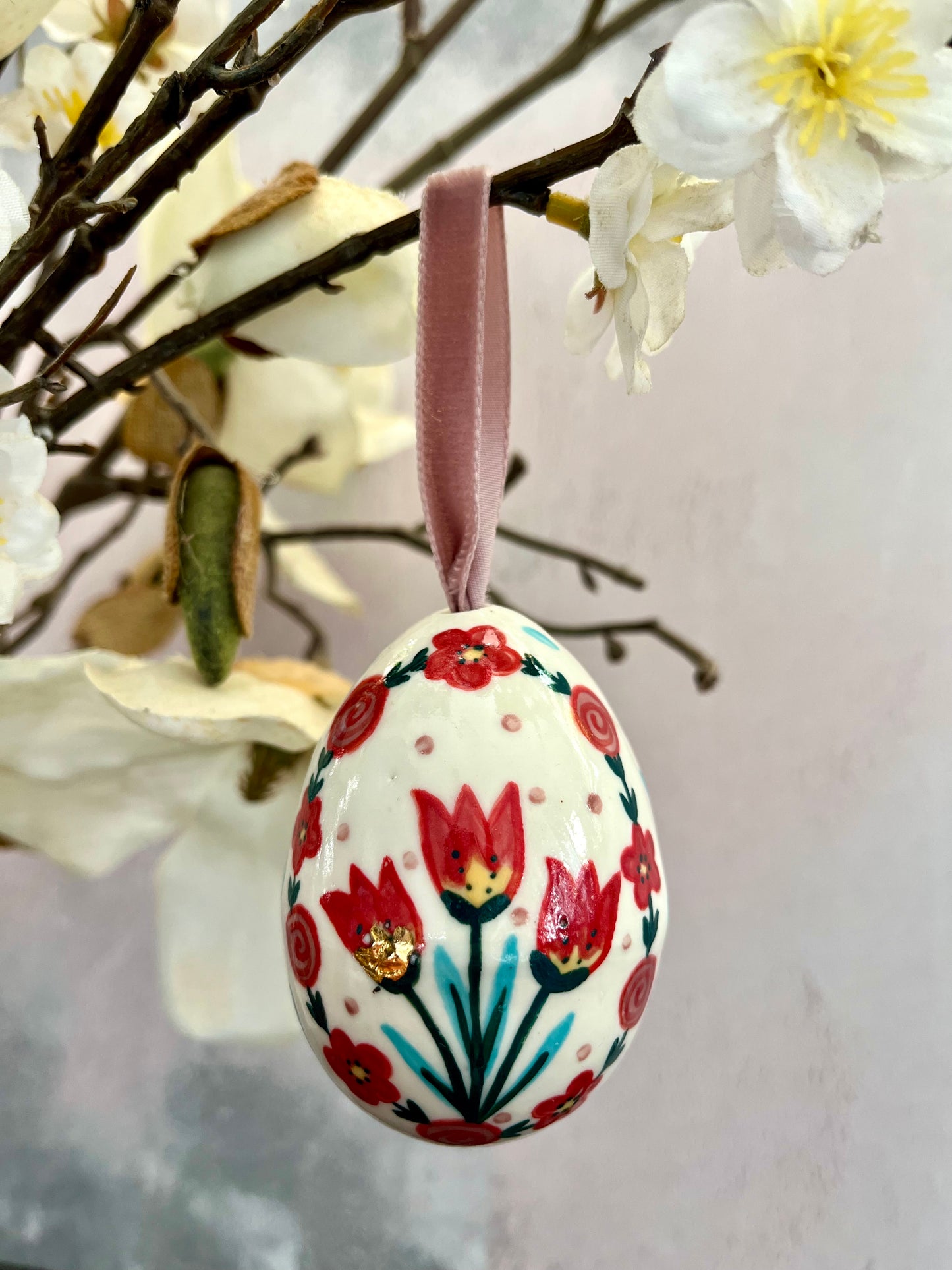 Easter Eggs - Handmade Porcelain eggs